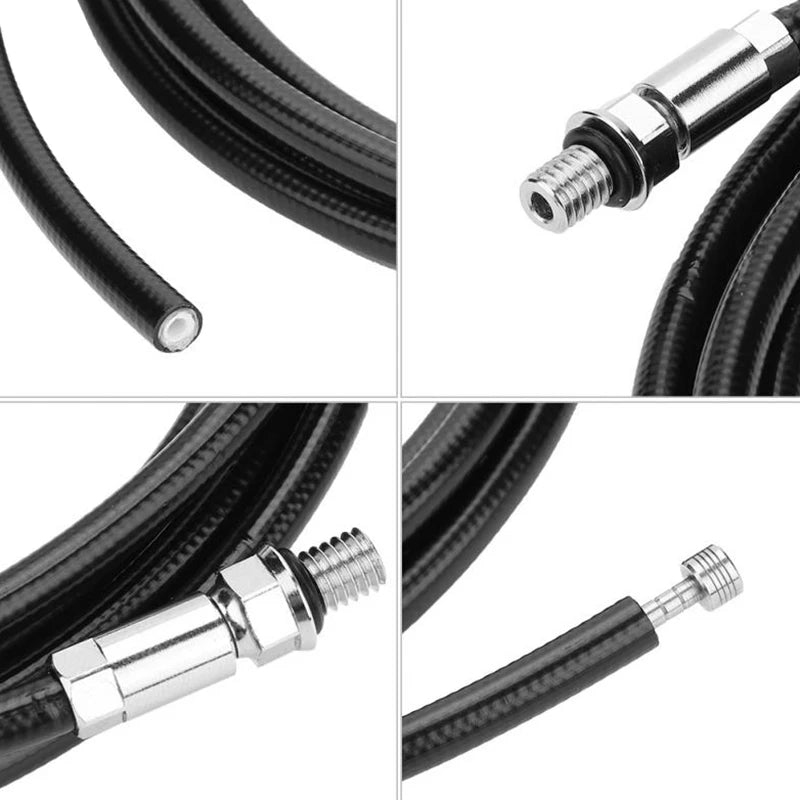 2M Bicycle Hydraulic Disc Brake Hose Set Oil Tube Olive Connector Insert Bike Shift Cable Housing Kits For Avid E5 E9 Er Xx Xo