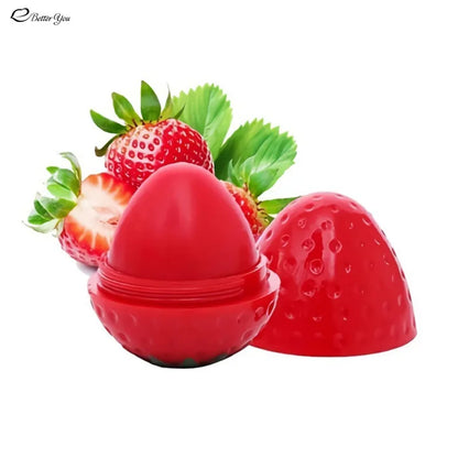 1PC Strawberry Makeup Lipbalm Moisturizer Labial Glair Sweet Tast Lip Balm Cosmetics Lip Color Lipstick Lipgloss Lip