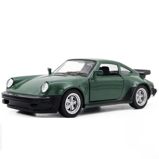 1/36 Scale Porsche 911 Turbo Toy Car Model Alloy Diecast Retro Racing with Pull Back Scale Model Car Toy for Boy Gift Collection